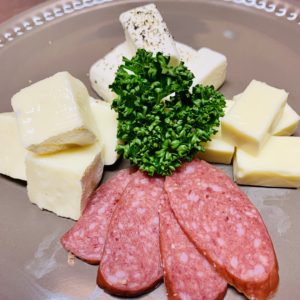煙がもくもくスモークチーズ🧀