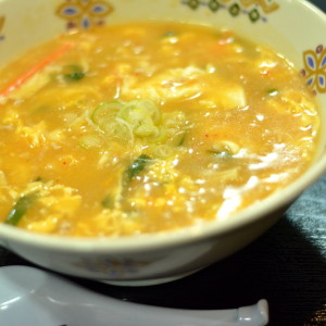 お店オリジナルのラーメンが人気˚✧₊⁎【食堂 豊（ユタカ）】