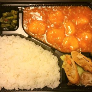 エビチリ弁当