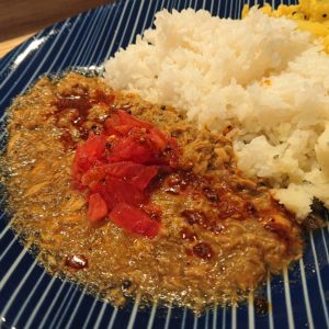 本日のチキンカレー完売です。  ありがとうございました。  お楽しみカレー、サバキーマ 10食限定。  夕方からのご来店もお待ちしております。  #sunnydaycurryday #サニカリ#ハーブ #チキンカレー #ほうれん草#サグカレー #アスリート飯 #アスリート #トレイルランニング #スパイス #健康 #パワーフード #焦がしネギ #ごぼう #キーマ #サバキーマ